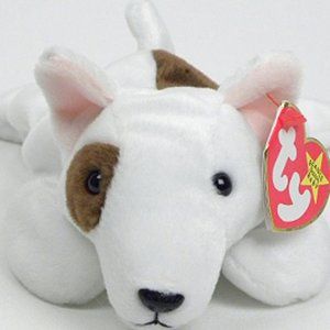 TY Beanie Baby - BUTCH the Terrier Dog with Errors